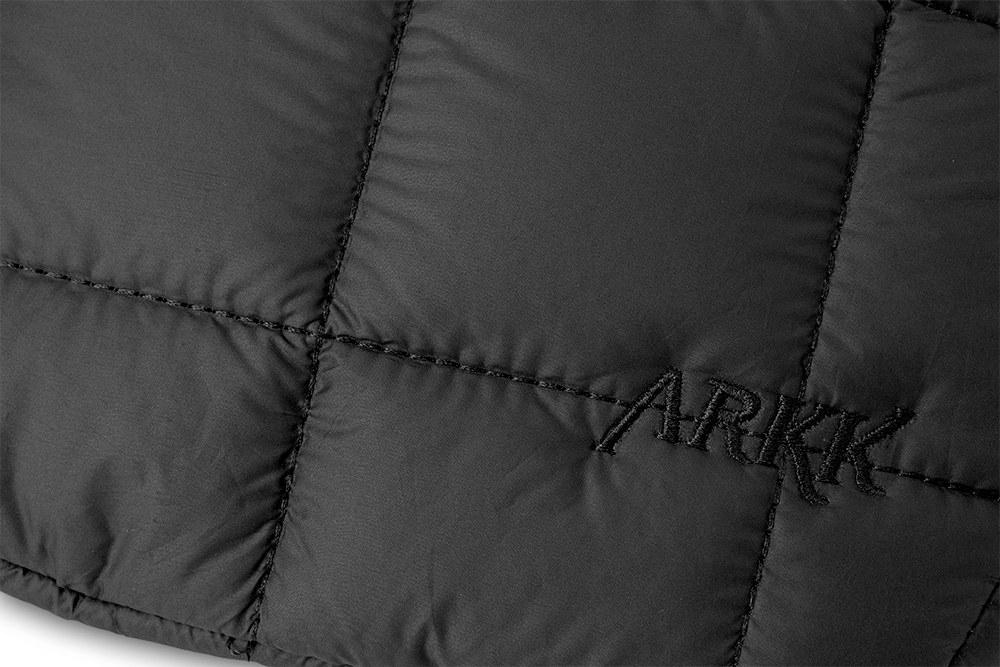 ARKK Accessories ARKK Padded Logo Bumbag | Black Bumbag